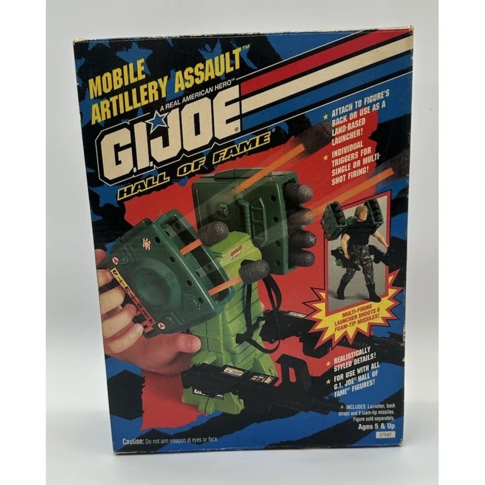 1993 GI JOE HALL OF FAME MOBILE ARTILLERY ASSAULT ACCESSORY MIB VINTAGE NEW